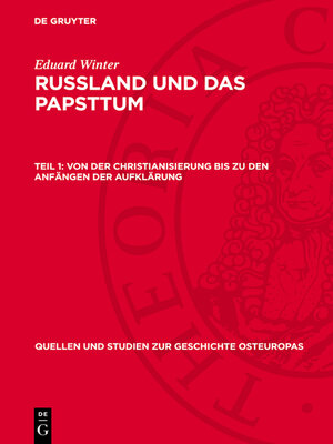 cover image of Von der Christianisierung bis zu den Anfängen der Aufklärung